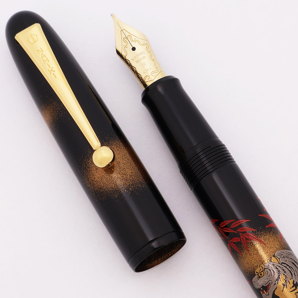 Namiki Limited Edition White Tiger Fountain Pen - Maki-e